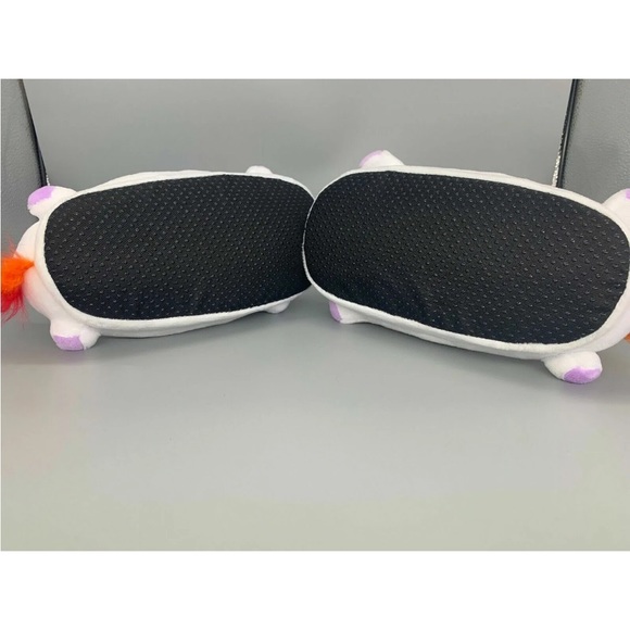 Unicorn Slippers Light up Kids Plush White Slippers One Size approx (3 -… - Picture 5 of 7